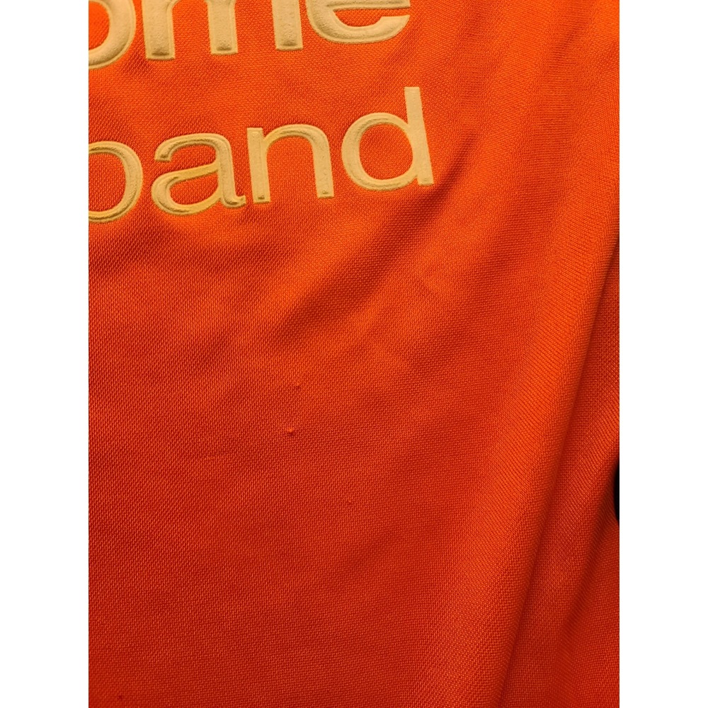 Vintage Diadora Glasgow Rangers FC Men's Jersey Orange 2002-03 V-Neck Away Kit S - Picture 5 of 13